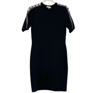 Opening Ceremony Dress Women’s Medium Black Gray Mini Bodycon Cutout Party Short